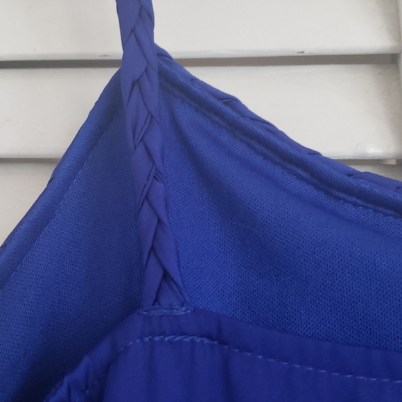 TULEE Cobalt Blue Maxi w/Spaghetti Straps, Medium - Picture 6 of 8